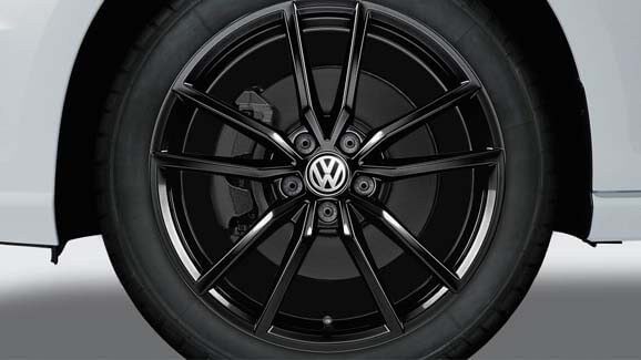 Pretoria, alloy wheel, black
