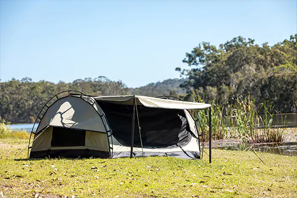 TJM'S DOUBLE SWAG CAMPING