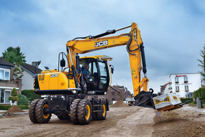 New JCB JS145W Wheeled Excavator