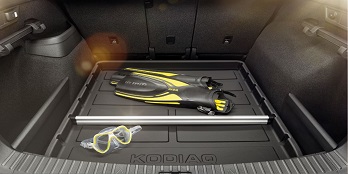 Boot Dish with an aluminium divider