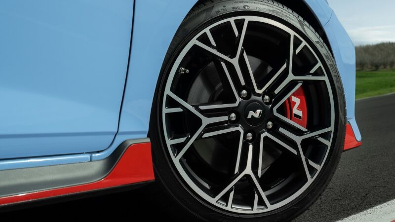 High performance brakes. 