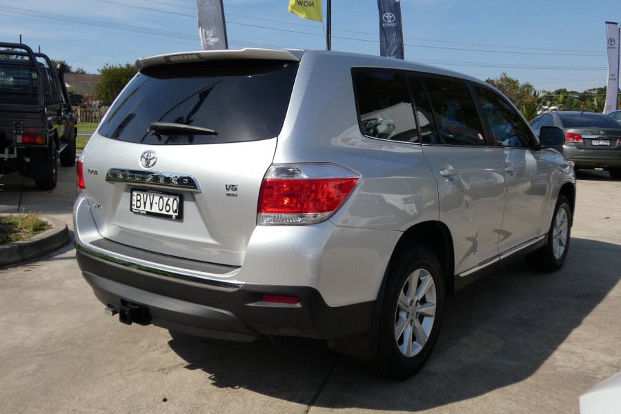 2011 Toyota Kluger GSU40R MY11 UPGRADE KX-R FWD 7 SEAT SUV Image 8