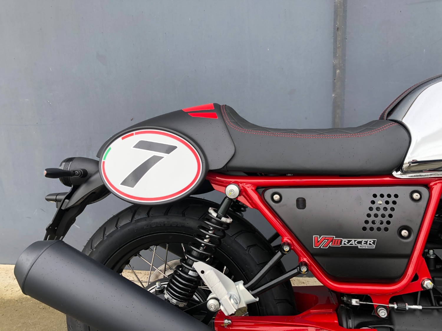 2020 Moto Guzzi V7 Racer III 10th Ann Motorcycle Image 29
