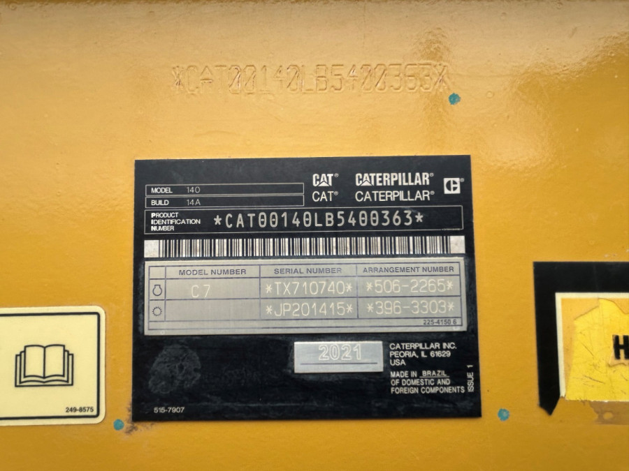 2021 Caterpillar  140M Grader Graders Image 18