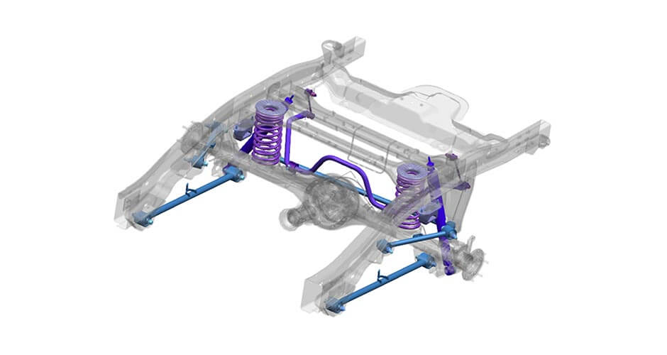 Isuzu UTE Rugged Suspension