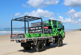 2019 Fuso Canter 4X4 CREW CAB TOY HAULER Toy hauler