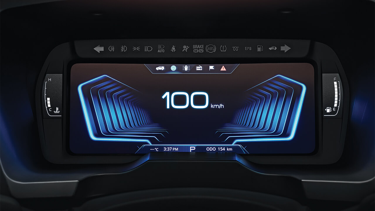 10.25-inch digital instrument cluster Image