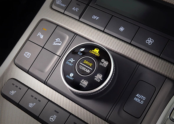 Drive Modes - Comfort, Eco, Sport and Smart.