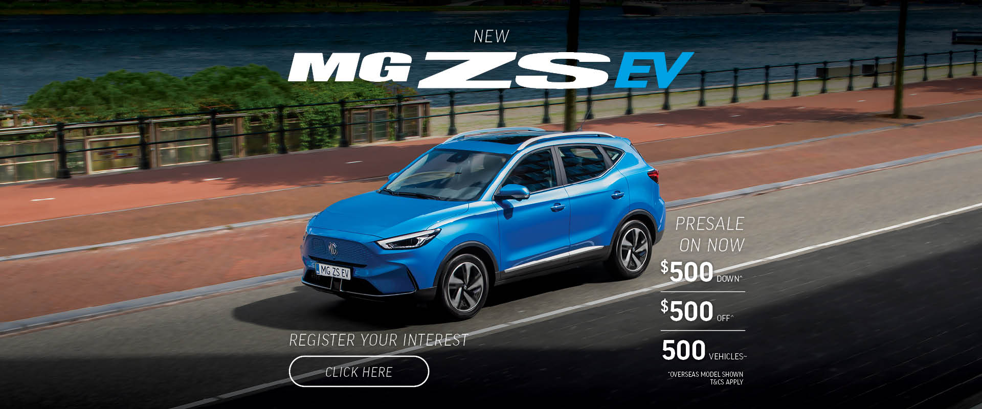 MG ZS EV 2022 - Coming Soon, Register your interest today!