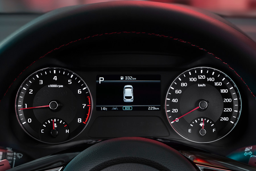 Supervision instrument cluster