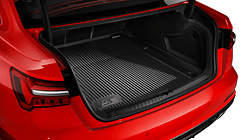 Luggage compartment shell