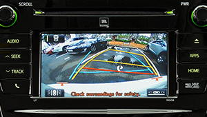 Prius V Reverse Camera