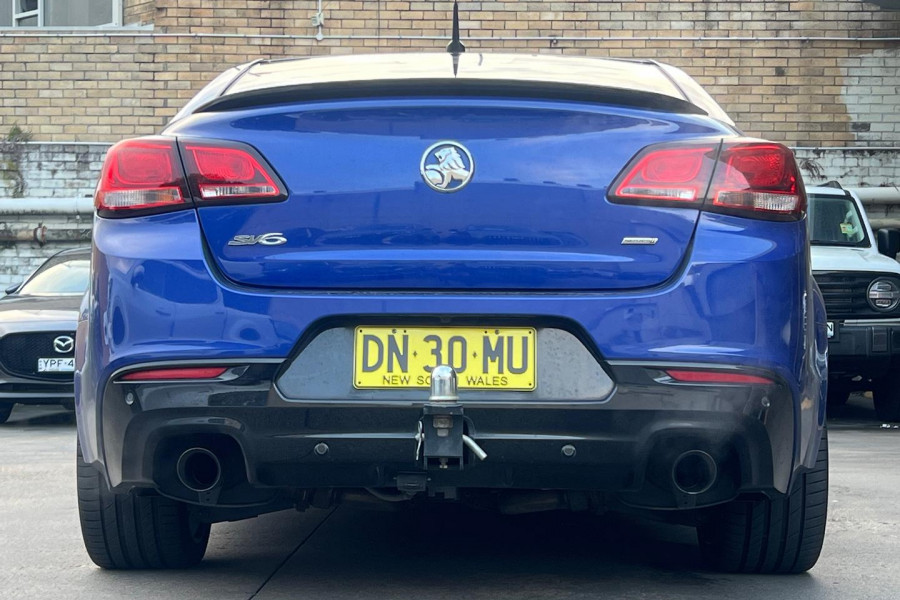 2016 Holden Commodore VF Series II SV6 Black Sedan Image 6