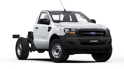 2017 Ford Ranger PX MkII 4x4 XL PLUS Single Cab Chassis 3.2L Cab chassis