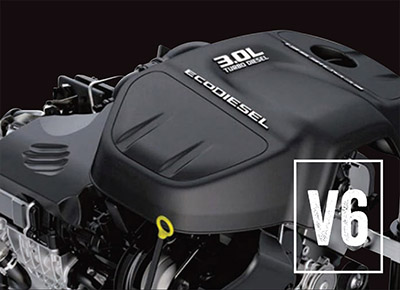 1500 Laramie V6 EcoDiesel Best In-Class Torque