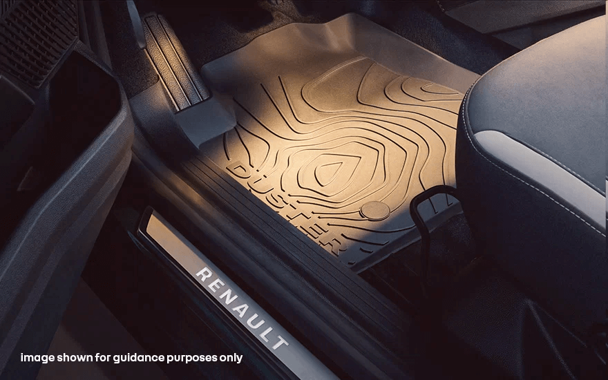 Rubber floor mats - Manual