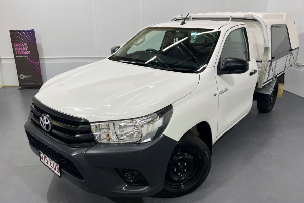 2018 Toyota HiLux TGN121R WORKMATE Cab chassis