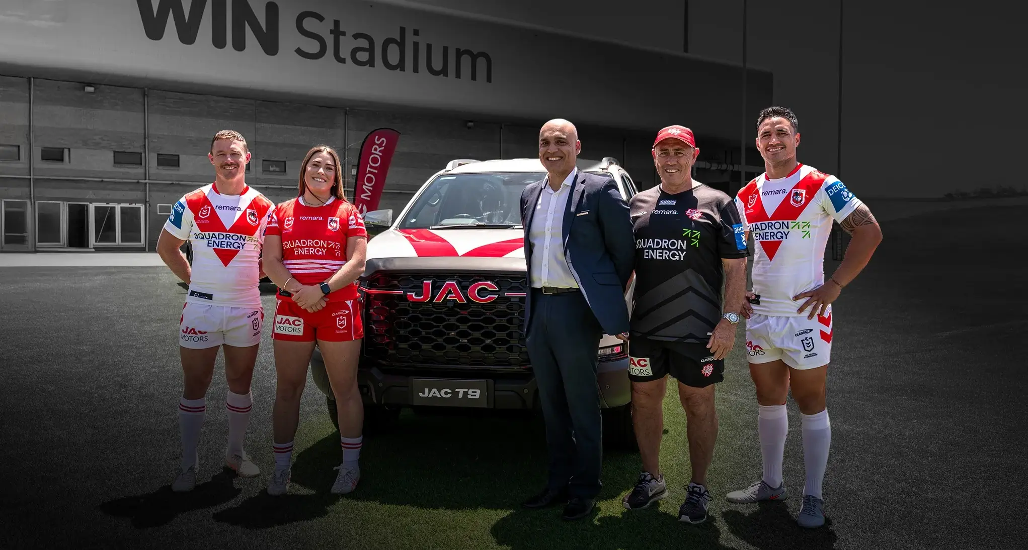 Dragons Hit the Road with JAC Motors in Landmark New Partnership.