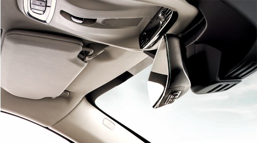 HomeLink, Interior rear view mirror with autodim