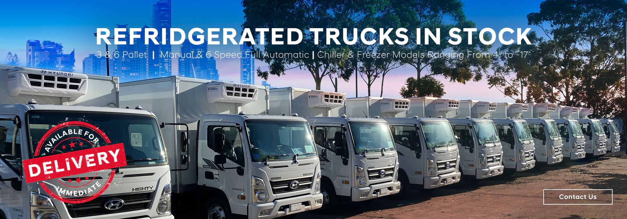 Refrigerated Trucks in stock