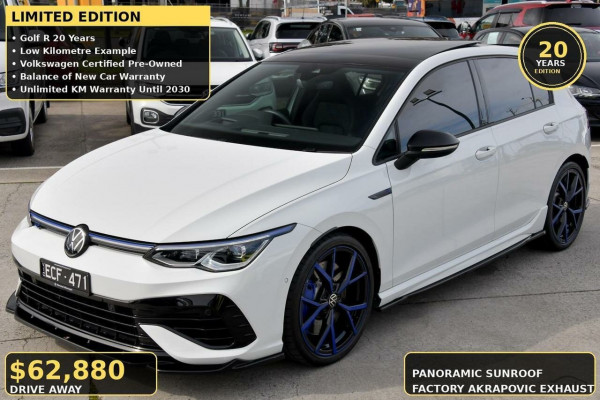 2023 MY24 Volkswagen Golf 7 R 20 Years Hatch