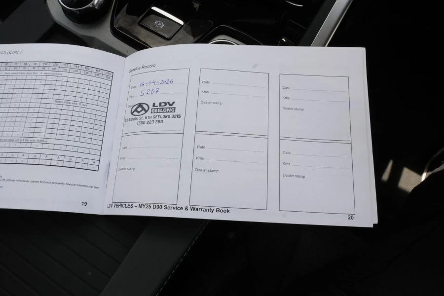 2025 LDV D90 SV9A Executive SUV Image 21