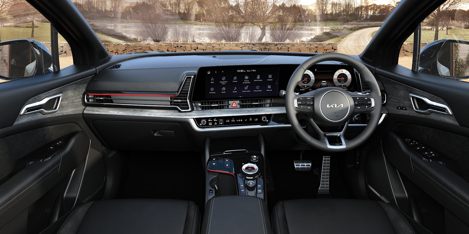 Commanding luxury. Image