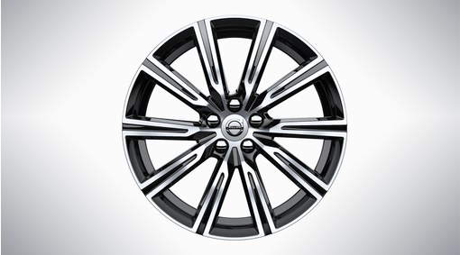 19" 10-Spoke Black Diamond Cut - 1010