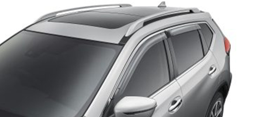 Weathershields (slimline, front & rear)