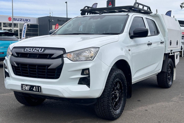 2022 Isuzu D-MAX RG SX High Ride Cab Chassis Image 5