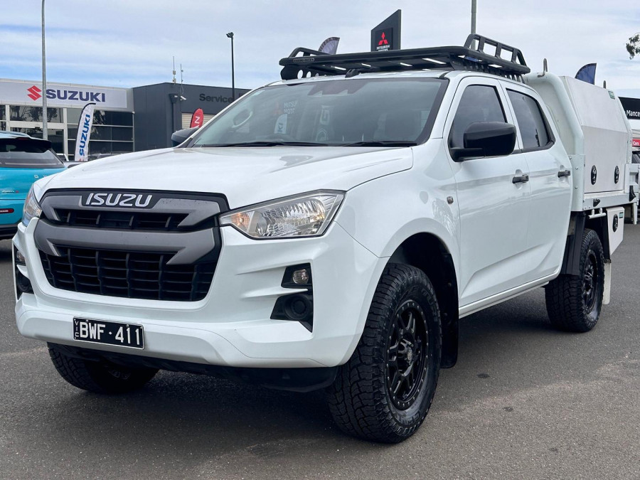 2022 Isuzu D-MAX RG SX High Ride Cab Chassis Image 5