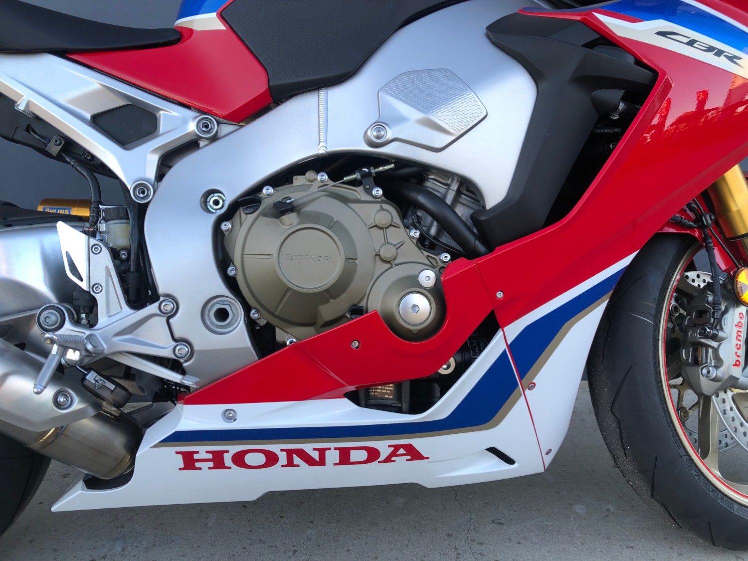 2017 MY18 Honda CBR1000RR SP2 Fireblade Motorcycle Image 6