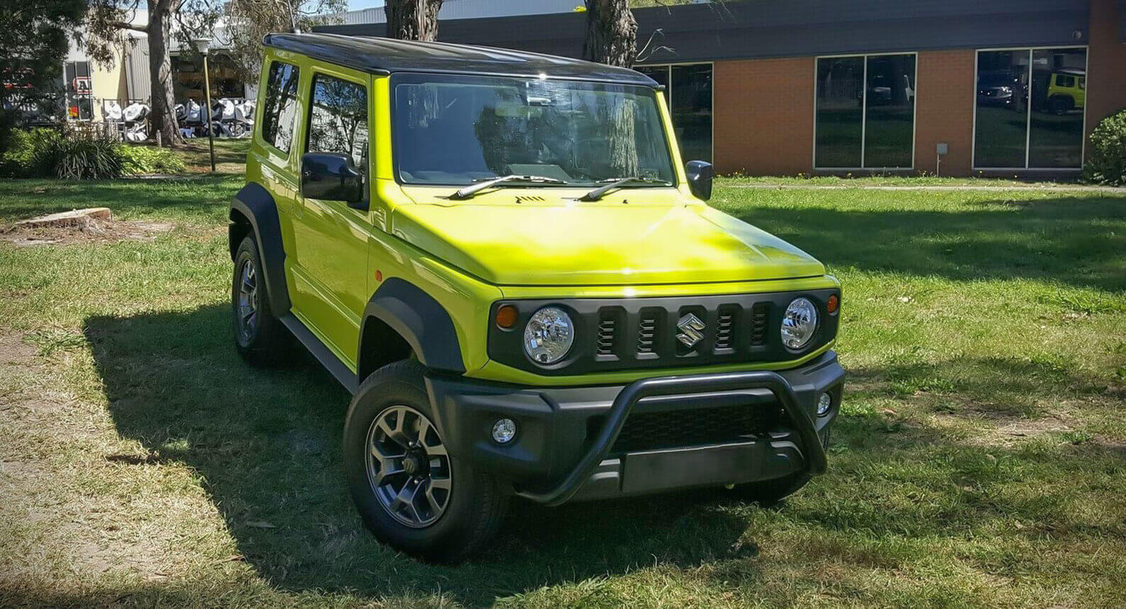 Jimny - Nudge Bar, Black