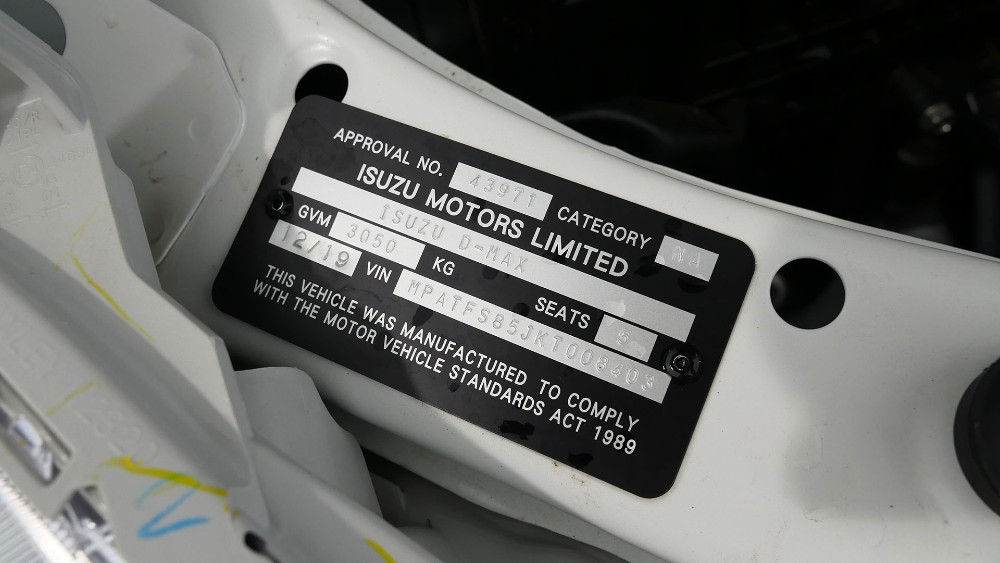2019 Isuzu UTE D-MAX X-RIDER Ute Image 20