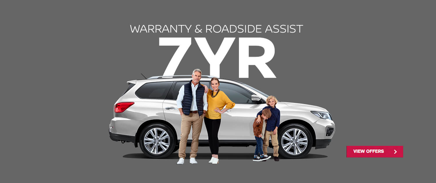 Nissan Pathfinder - 7 Year Warranty and Roadside Assist on selected models