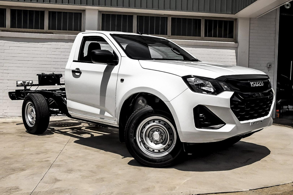 2026 MY25.5 Isuzu D-MAX RG SX High Ride Cab Chassis