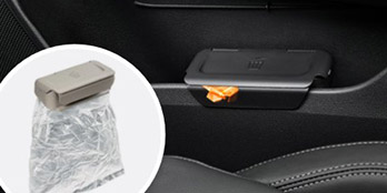 Door panel bin