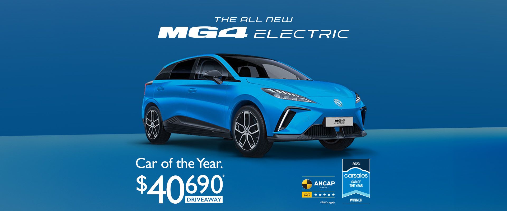 ALL NEW MG4 ELECTRIC | Carsales - 2023 Car of the Year Winner