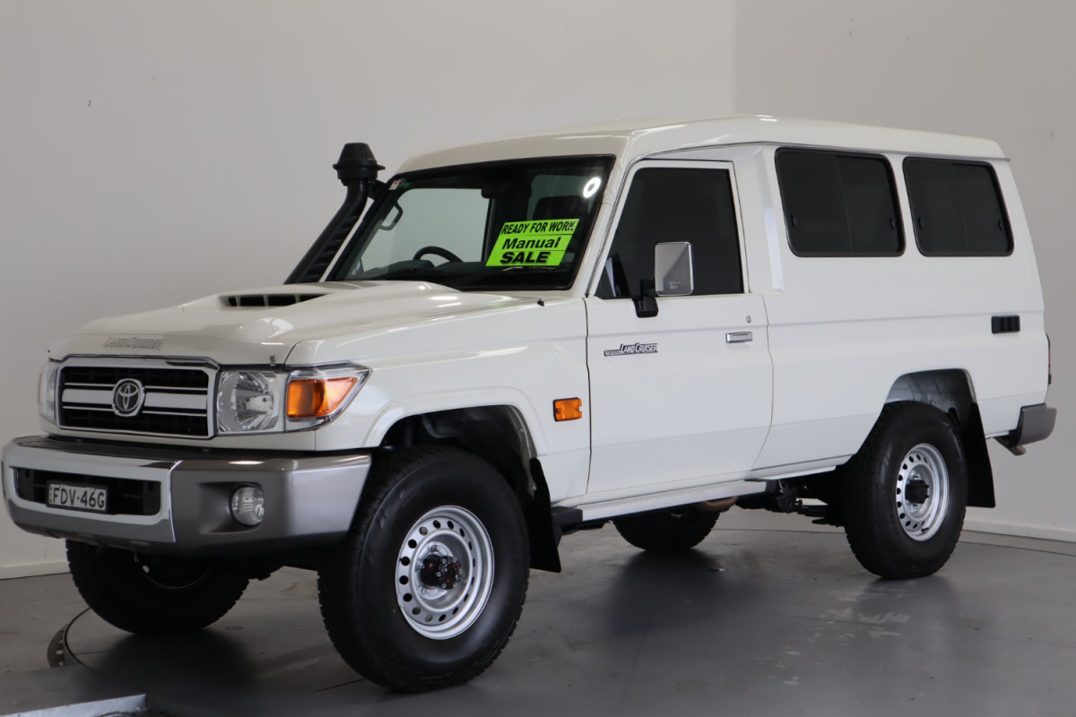 Just Sold 2023 Toyota LandCruiser 70 LC Military GXL 4.5L Tual Troop