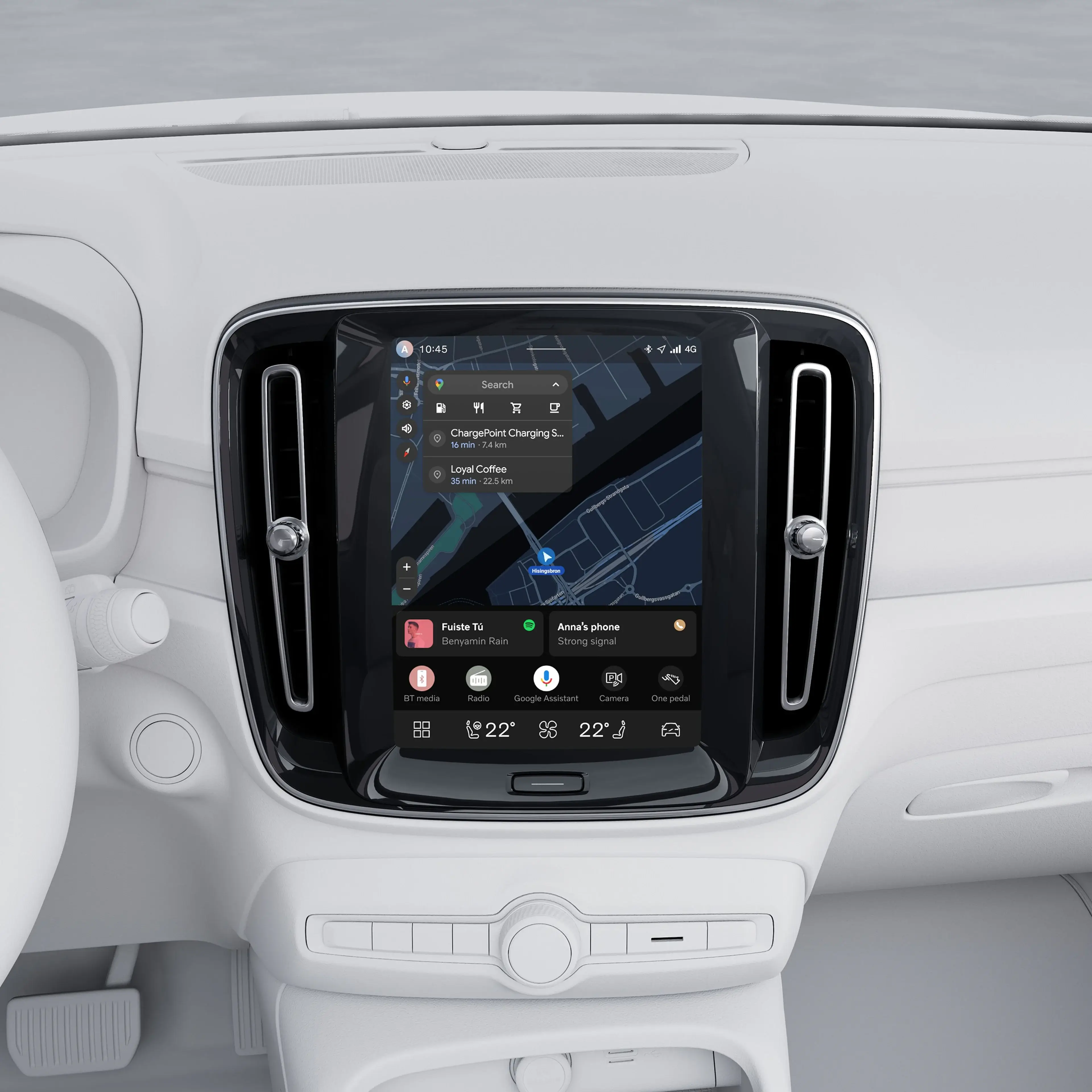 9-inch centre display Image