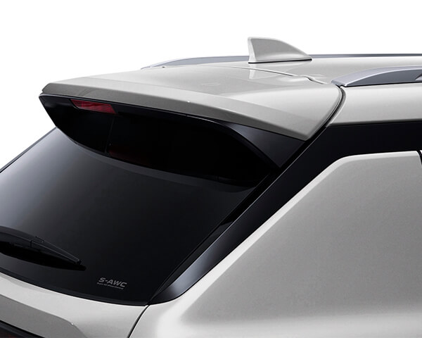 Tailgate spoiler, White Solid (W37) 