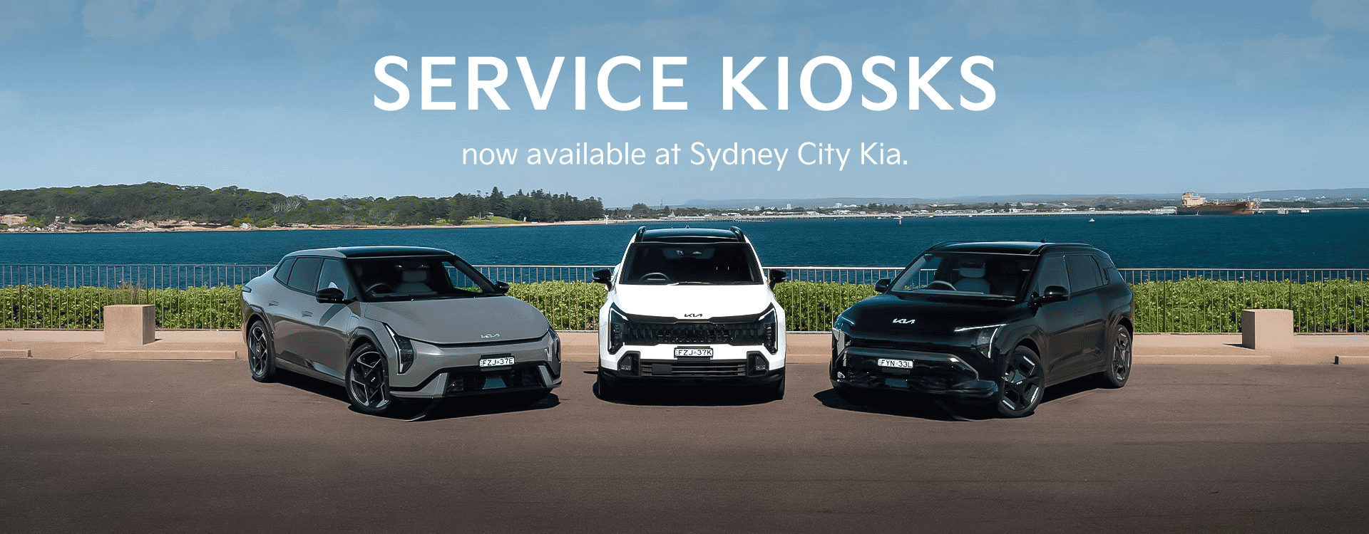 Service Kiosk at Sydney City Kia