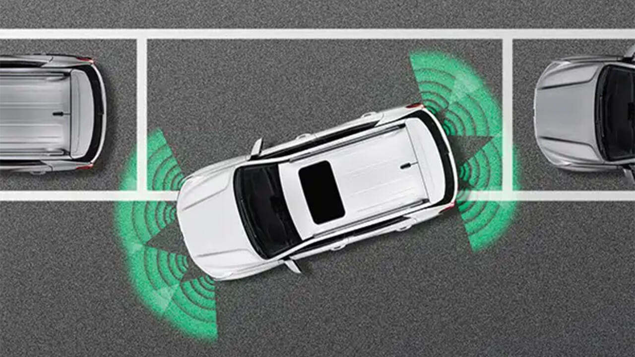 Front and rear parking sensors Image