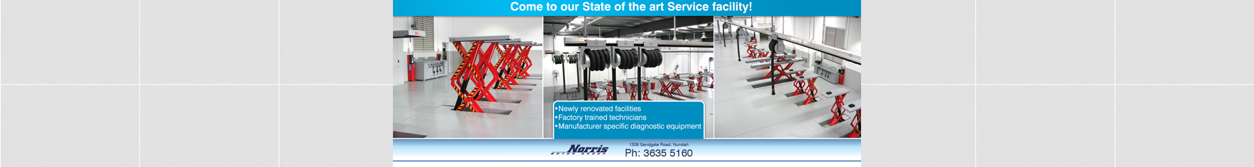 Come to our state of the art service facility at Nundah Suzuki Brisbane.
