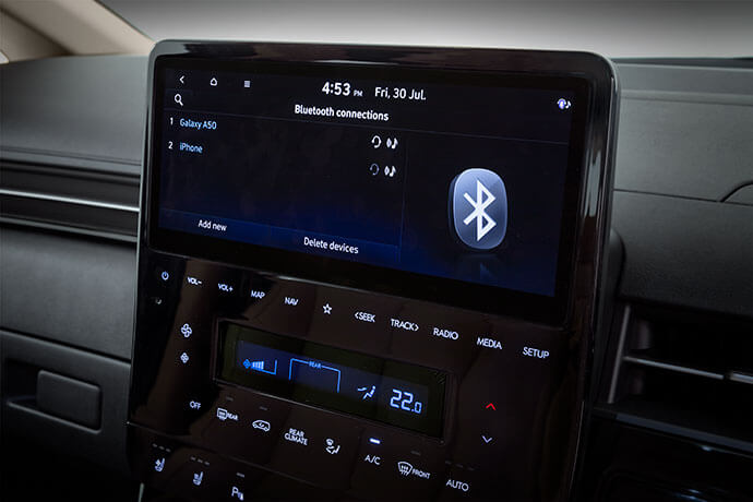 Multi-Bluetooth Connectivity.