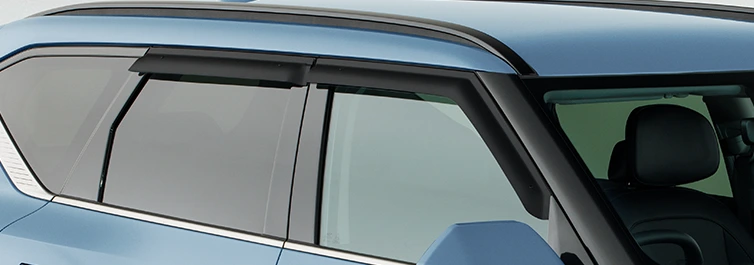 Slimline Weathershield Set - Matte Black
