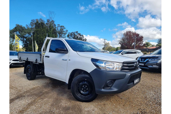 2019 Toyota HiLux TGN121R Workmate Cab Chassis
