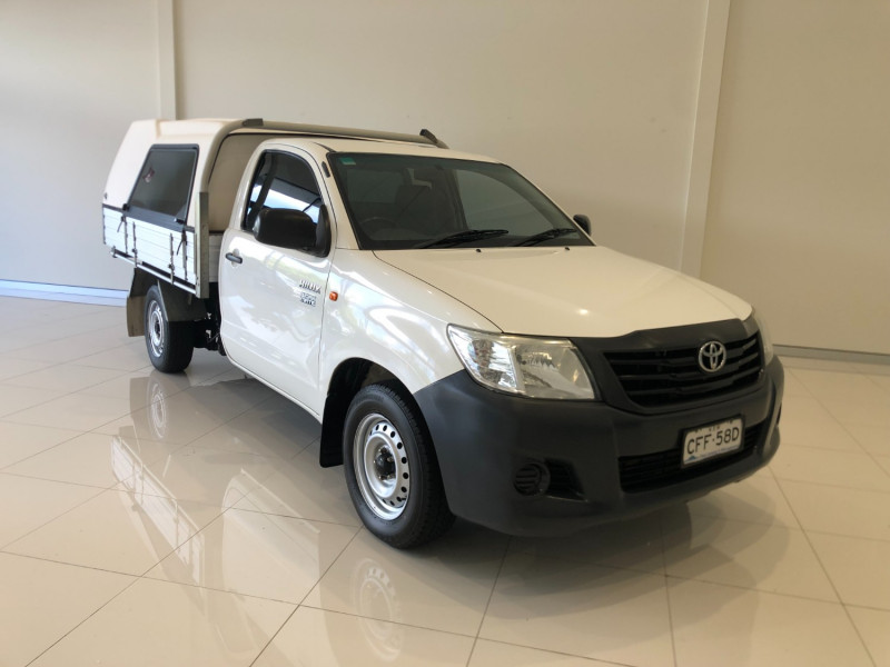 2014 Toyota HiLux TGN16R Workmate 2wd t/t/scanopy