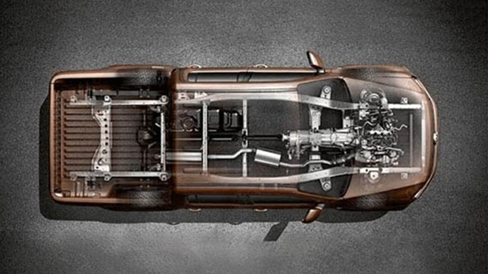 Tough, full length ladder frame chassis Image