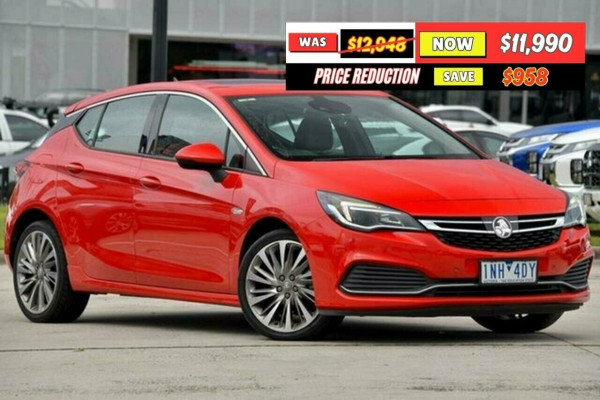 2017 Holden Astra BK RS-V Hatch